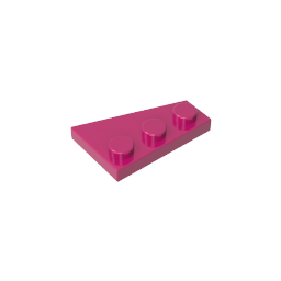 GDS-546 - Wedge Plate 3 x 2 Left
