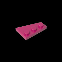 GDS-546 - Wedge Plate 3 x 2 Left