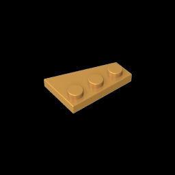 GDS-546 - Wedge Plate 3 x 2 Left