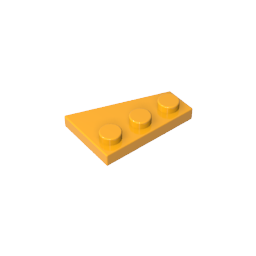 GDS-546 - Wedge Plate 3 x 2 Left