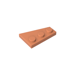 GDS-546 - Wedge Plate 3 x 2 Left