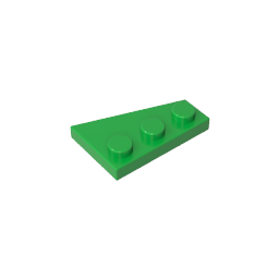 GDS-546 - Wedge Plate 3 x 2 Left
