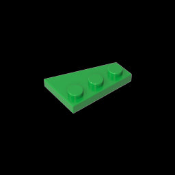 GDS-546 - Wedge Plate 3 x 2 Left