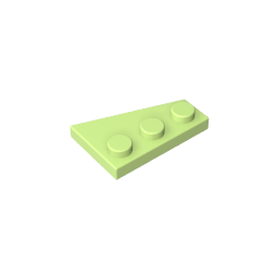 GDS-546 - Wedge Plate 3 x 2 Left