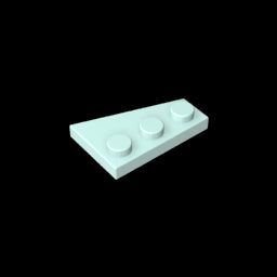 GDS-546 - Wedge Plate 3 x 2 Left