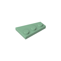 GDS-546 - Wedge Plate 3 x 2 Left