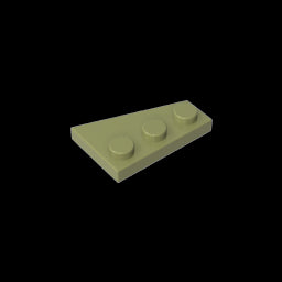 GDS-546 - Wedge Plate 3 x 2 Left