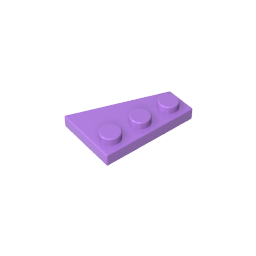 GDS-546 - Wedge Plate 3 x 2 Left