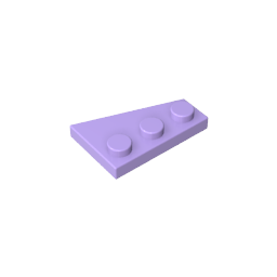 GDS-546 - Wedge Plate 3 x 2 Left