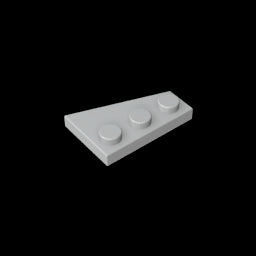 GDS-546 - Wedge Plate 3 x 2 Left