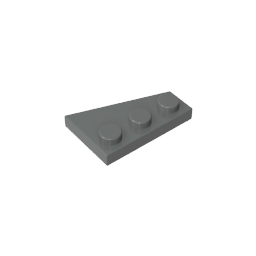GDS-546 - Wedge Plate 3 x 2 Left