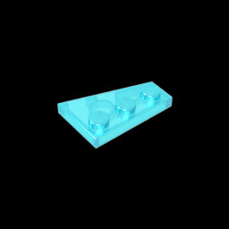 GDS-546 - Wedge Plate 3 x 2 Left
