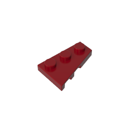 GDS-547 - Wedge Plate 3 x 2 Right