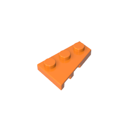 GDS-547 - Wedge Plate 3 x 2 Right