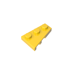 GDS-547 - Wedge Plate 3 x 2 Right
