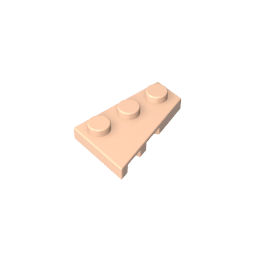 GDS-547 - Wedge Plate 3 x 2 Right