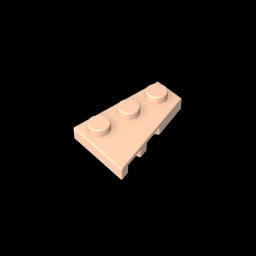 GDS-547 - Wedge Plate 3 x 2 Right