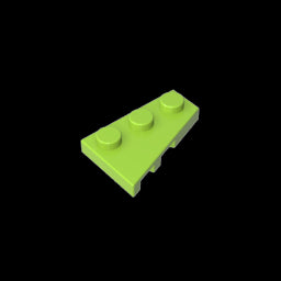 GDS-547 - Wedge Plate 3 x 2 Right