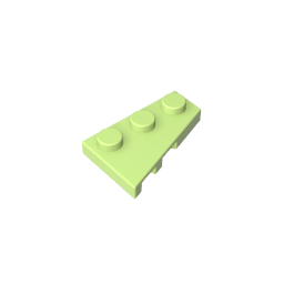 GDS-547 - Wedge Plate 3 x 2 Right