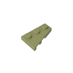 GDS-547 - Wedge Plate 3 x 2 Right