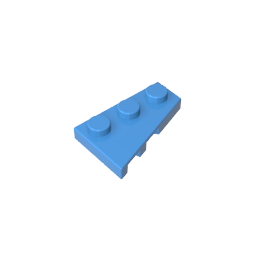 GDS-547 - Wedge Plate 3 x 2 Right