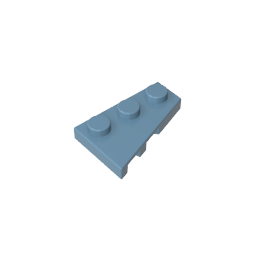 GDS-547 - Wedge Plate 3 x 2 Right