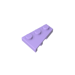 GDS-547 - Wedge Plate 3 x 2 Right
