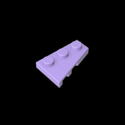 GDS-547 - Wedge Plate 3 x 2 Right
