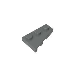 GDS-547 - Wedge Plate 3 x 2 Right