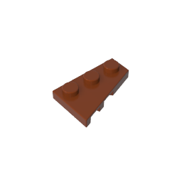 GDS-547 - Wedge Plate 3 x 2 Right