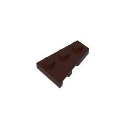 GDS-547 - Wedge Plate 3 x 2 Right
