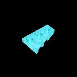 GDS-547 - Wedge Plate 3 x 2 Right