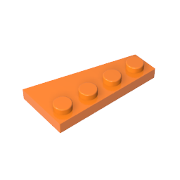 GDS-548 - Wedge Plate 4 x 2 Left