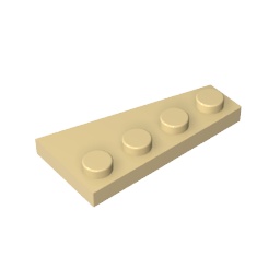 GDS-548 - Wedge Plate 4 x 2 Left