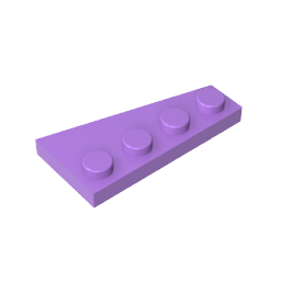 GDS-548 - Wedge Plate 4 x 2 Left