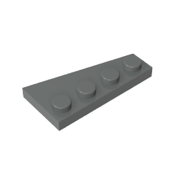 GDS-548 - Wedge Plate 4 x 2 Left
