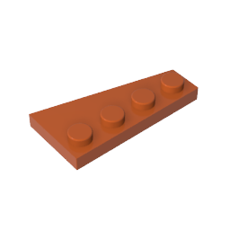 GDS-548 - Wedge Plate 4 x 2 Left