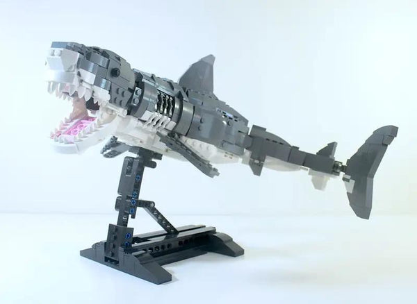 MOC-54823 Great White Shark– MOC Brick Store