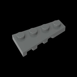 GDS-549 - Wedge Plate 4 x 2 Right