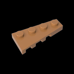GDS-549 - Wedge Plate 4 x 2 Right