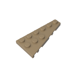 GDS-550 - Wedge Plate 6 x 3 Right