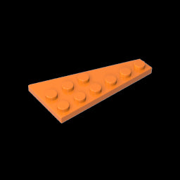 GDS-551 - Wedge Plate 6 x 3 Left
