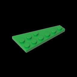 GDS-551 - Wedge Plate 6 x 3 Left