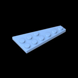 GDS-551 - Wedge Plate 6 x 3 Left