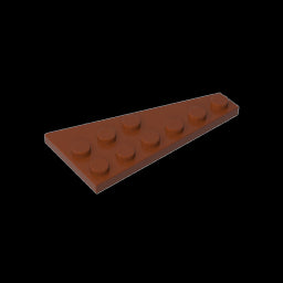 GDS-551 - Wedge Plate 6 x 3 Left