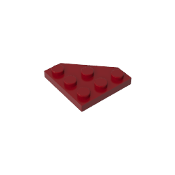 GDS-556 - Wedge Plate 3 x 3 Cut Corner