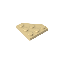 GDS-556 - Wedge Plate 3 x 3 Cut Corner