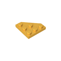 GDS-556 - Wedge Plate 3 x 3 Cut Corner