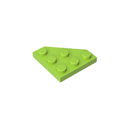 GDS-556 - Wedge Plate 3 x 3 Cut Corner