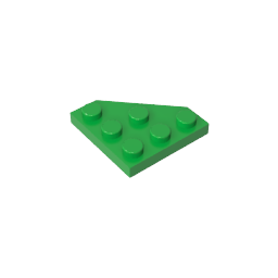 GDS-556 - Wedge Plate 3 x 3 Cut Corner